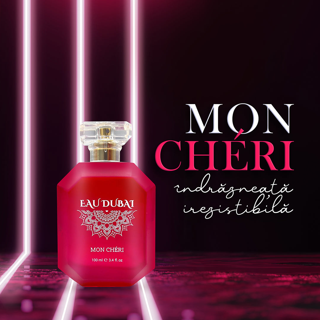 Apa de parfum MON CHERI, Eau Dubai, inspirata de Lost Cherry de la Tom Ford, 100 ml