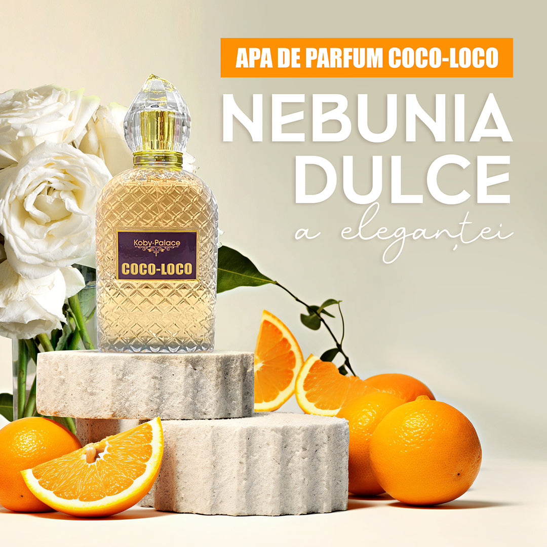 Apa de parfum COCO-LOCO, inspirat de Coco Mademoiselle de la Chanel, 100 ml